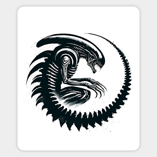 Xenomorph Magnet by CreativeSage
